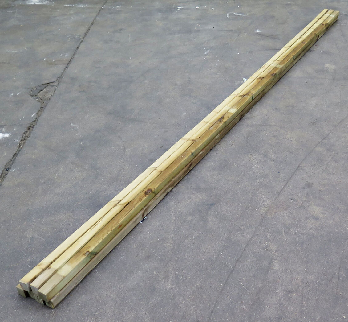 45x45 trykimprægneret 8 stk a 4200 mm