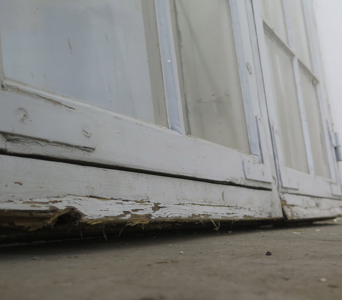 Sprossevindue med forsats