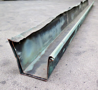 Kobber tagrende - 3 meter