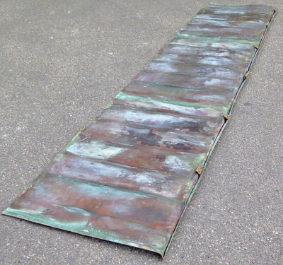 Irret kobberplade 220 - 260 cm