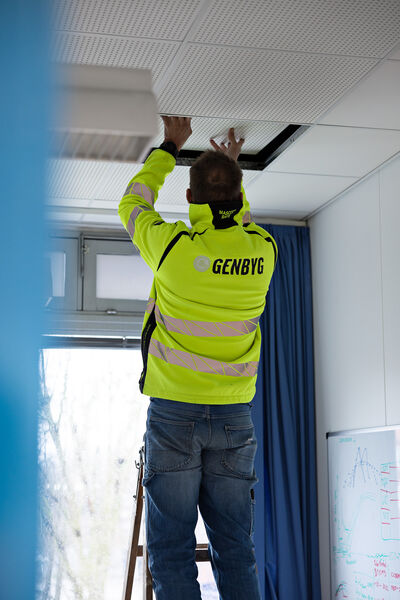 Gips akustikloft 600x600x12,5 mm