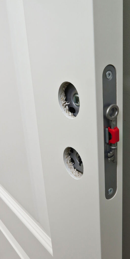 Swedoor fyldningsdør uden karm