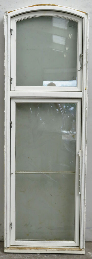 Sprossevindue med koblet ramme