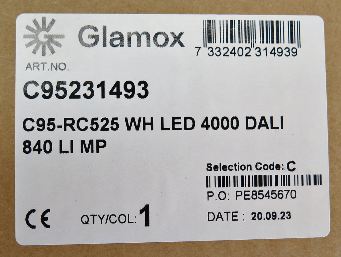 Glamox indbygget lys armatur