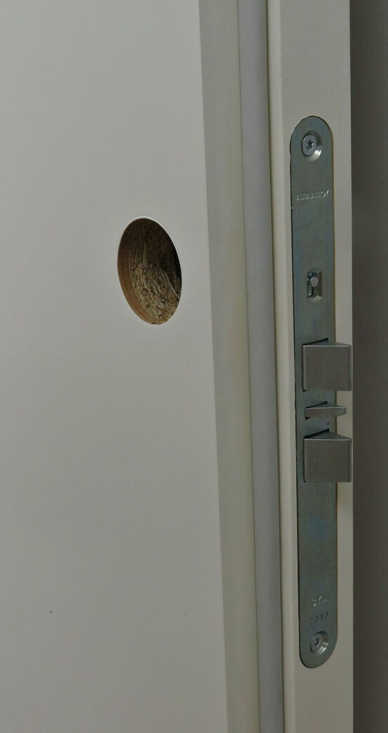 Teknikrum-lyddør med karm, dB35