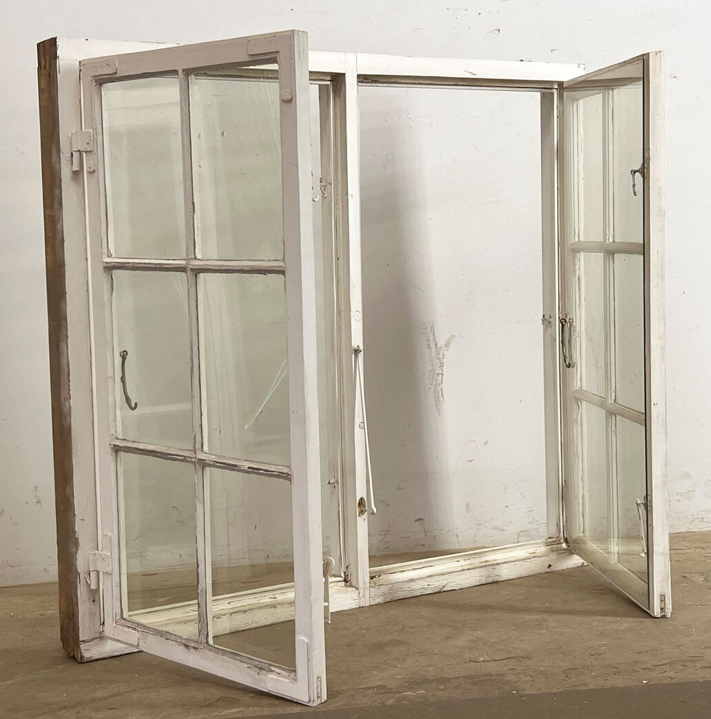 Sprossevindue med optoglas