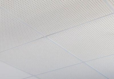 Gips akustikloft 595x595x10 mm