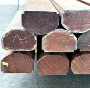 Håndliste i Jatoba 45x70x2150/2450 mm