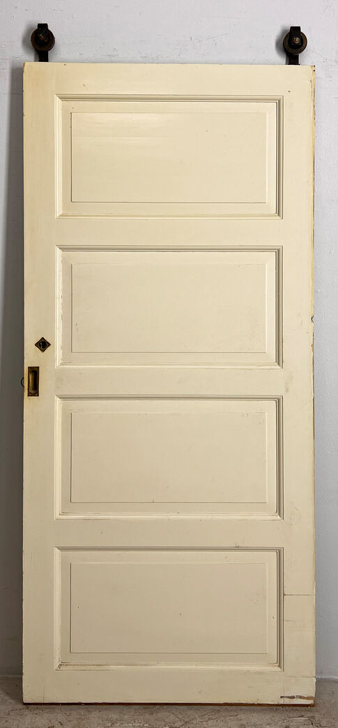 Skydedør uden skinne