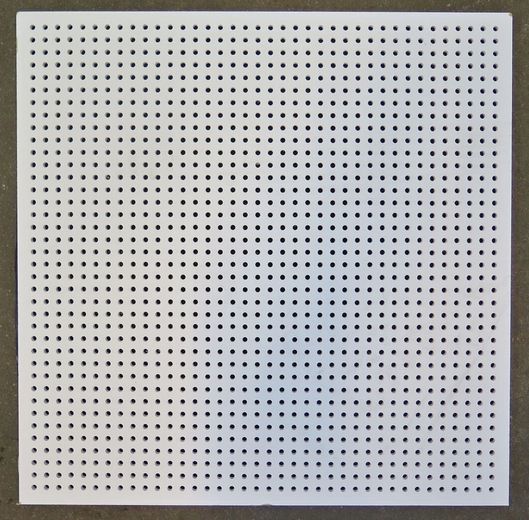 Gips akustikloft 595x595x12 mm