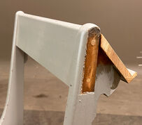 Kirkebænk- / stol fra Trinitatis Kirke