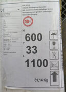 Ny panel radiator 1100x600x33