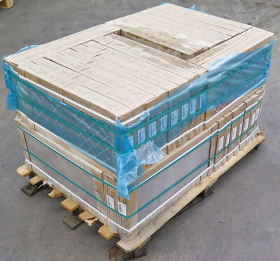 Væg/gulv fliser lysegrå 305x609 mm, sæt á 1,48m2