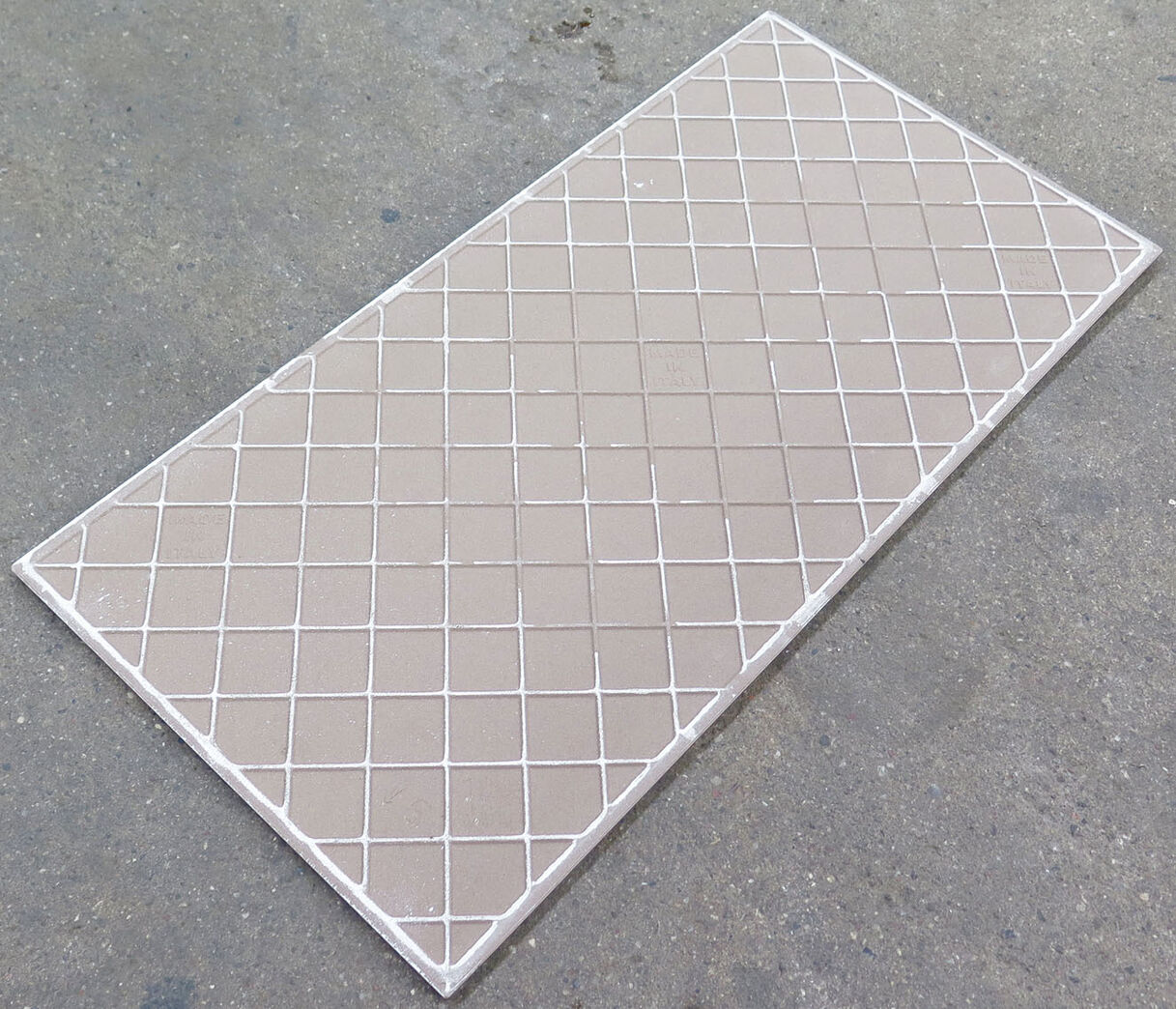 Væg/gulv fliser mørkegrå 305x609 mm, sæt á 1,48m2