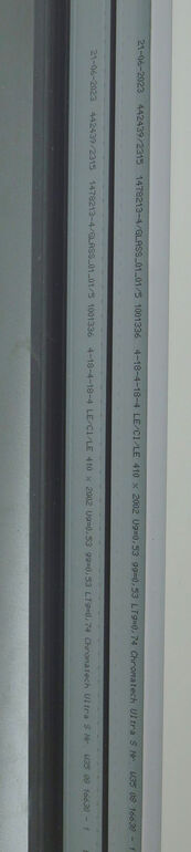 Fast 3-lags energivindue