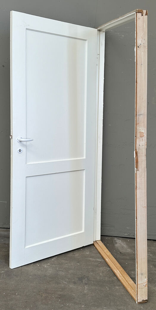 Fyldningsdør 86 cm med karm vh