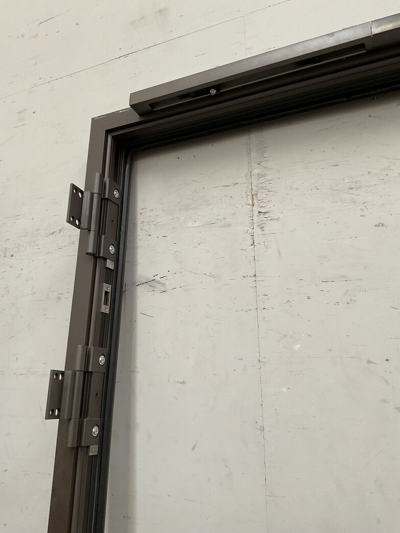 Butiksdør i aluminium