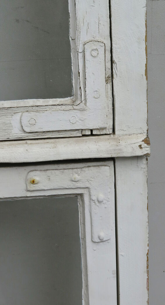 1-fags sprossevindue med forsatsramme