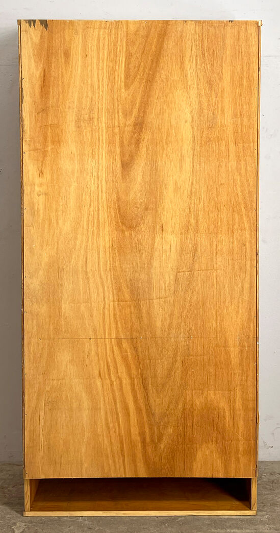 Skoleskab med glaslåger