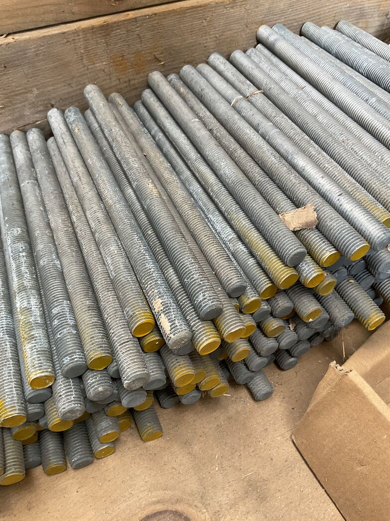 Varmforzinket gevindstænger M14 250mm