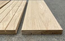 Egetræs terrassebrædder- 21x145x445