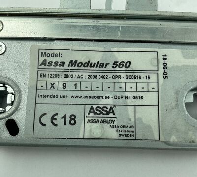 Assa Modular 560 højre