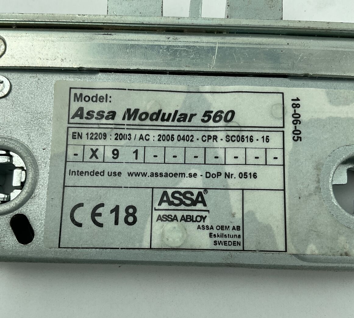 Assa Modular 560 højre Assa Modular 560 højre