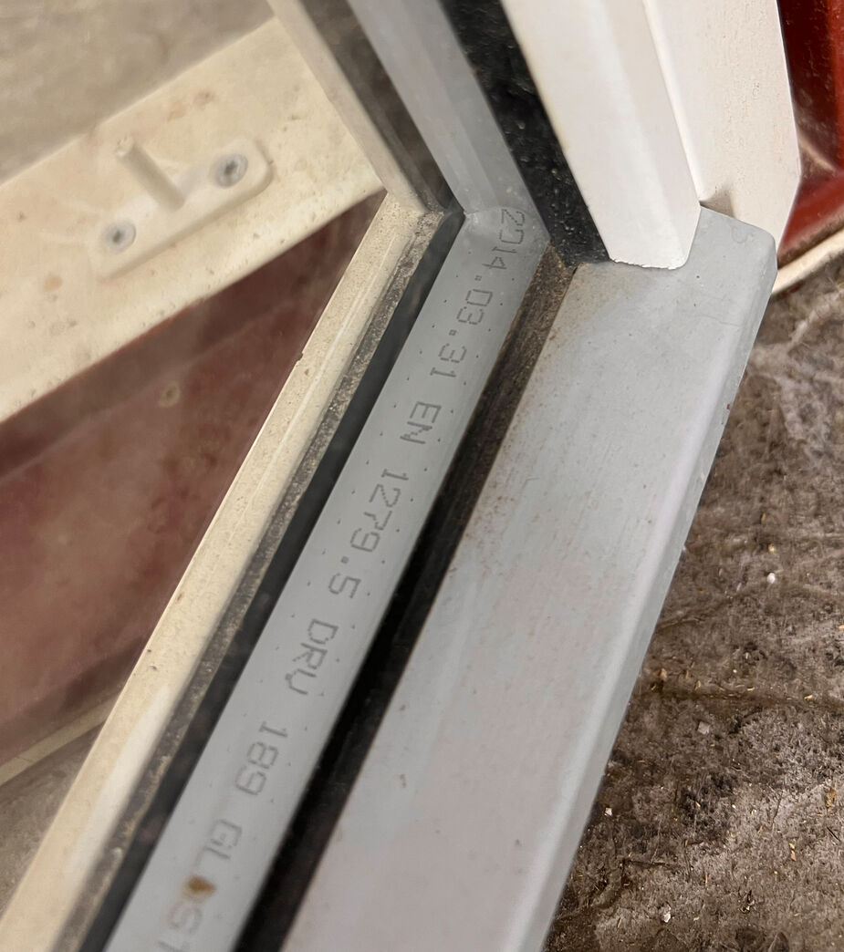 Termovindue med sprosser