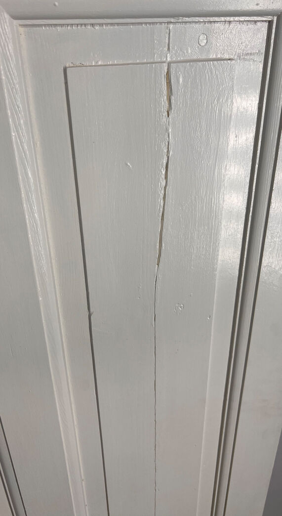 Fyldningsdør uden karm