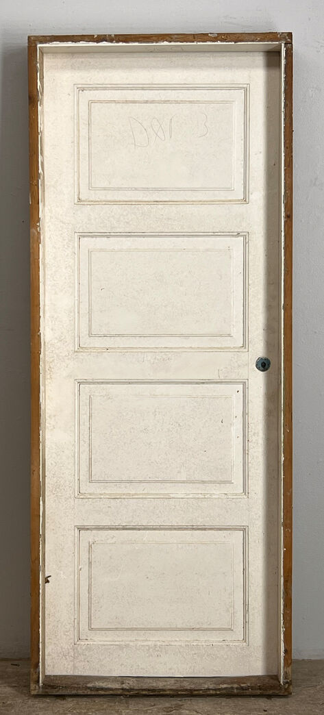 Fyldningsdør med karm