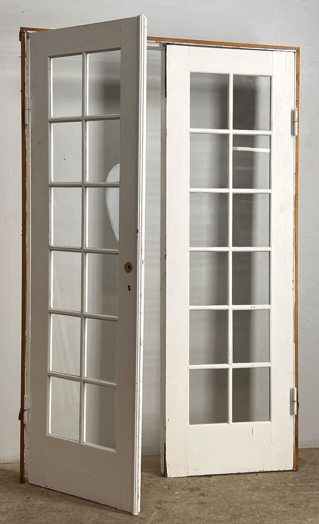 Fransk dør med karm