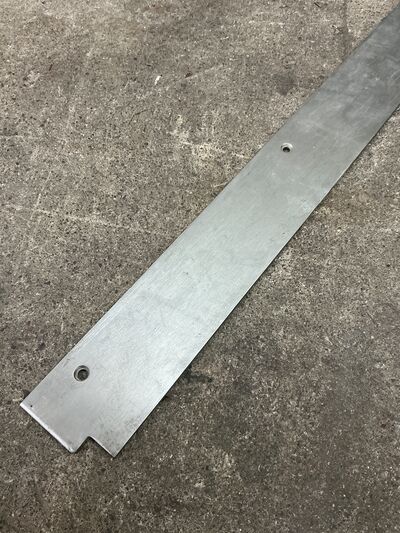 Bundstykke- stål- rustfrit 924 mm