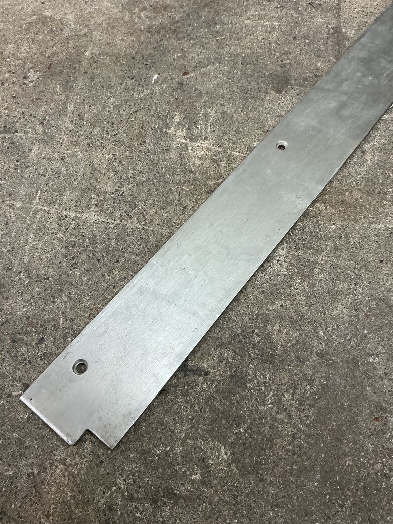 Bundstykke- stål- rustfrit 924 mm