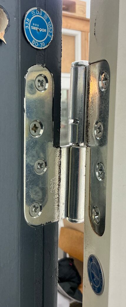 Swedoor branddør BD30 M10 med karm