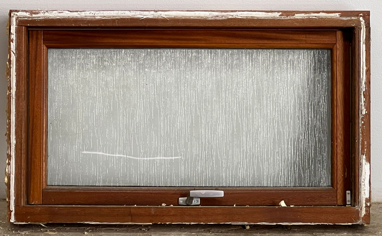 Termovindue i mahogni