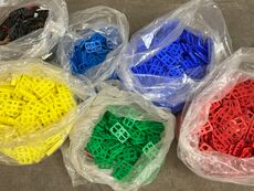 Samlet parti Harpun justerbrikker