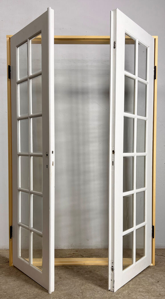 Fransk dør med karm