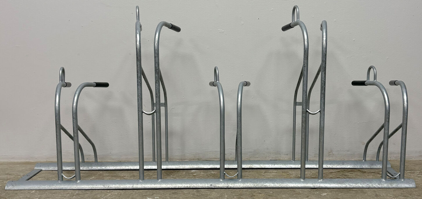 Cykelstativ - 5 cykler - 187 cm