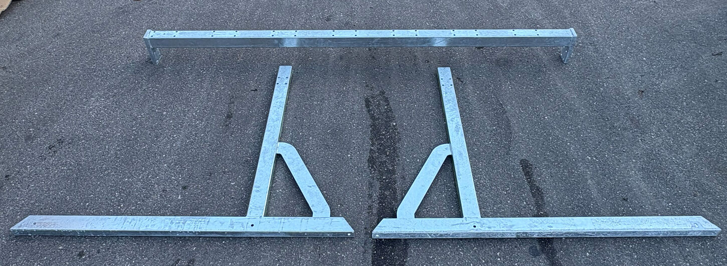 Cykelstativ til 14 cykler i 2 etager