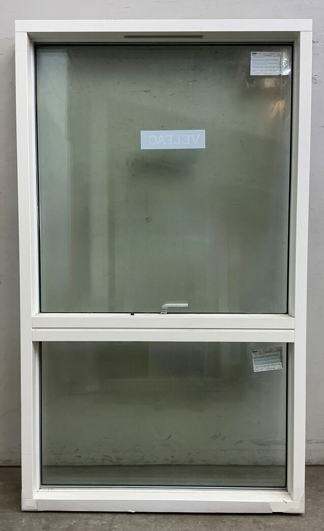 Energivindue med 2 ruder, opluk øverst