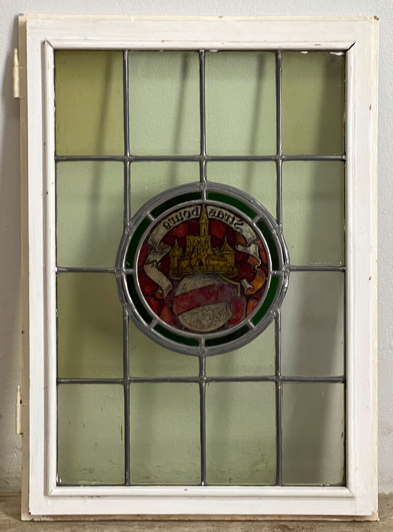 Vinduesramme med motiv