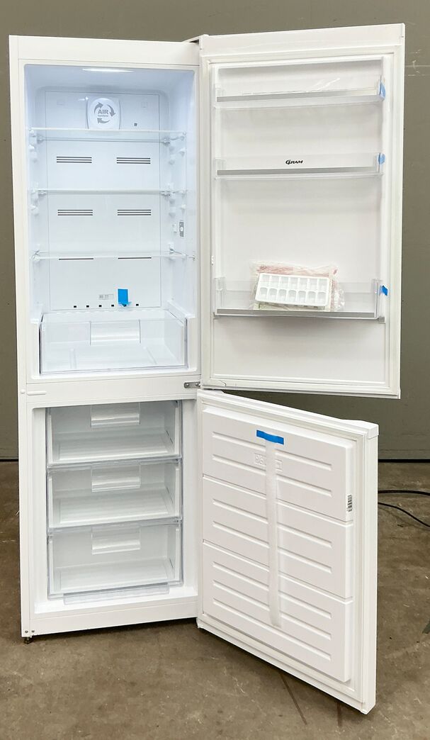 Fritstående GRAM Køle/Fryseskab 207/88 liter