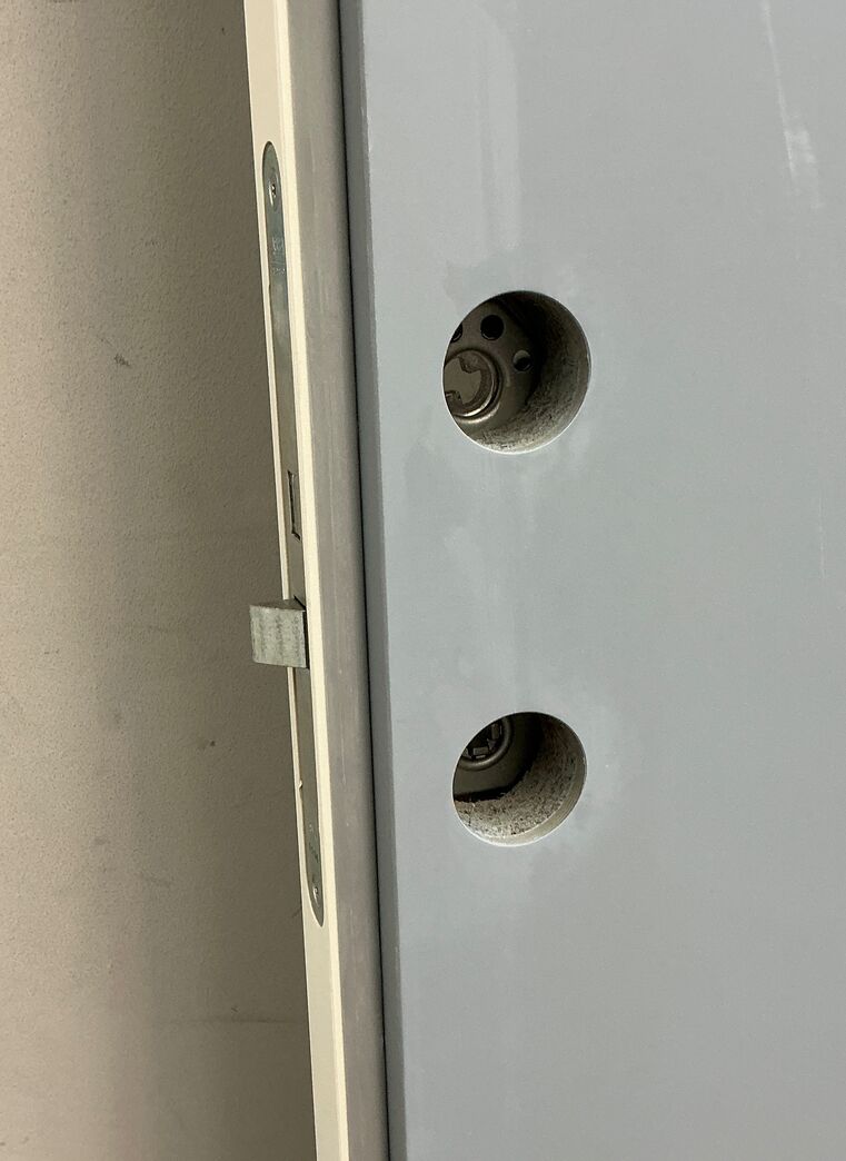 BD30/bd35 brand-/lyddør uden karm