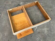 Komplet 60'er køkken, malet