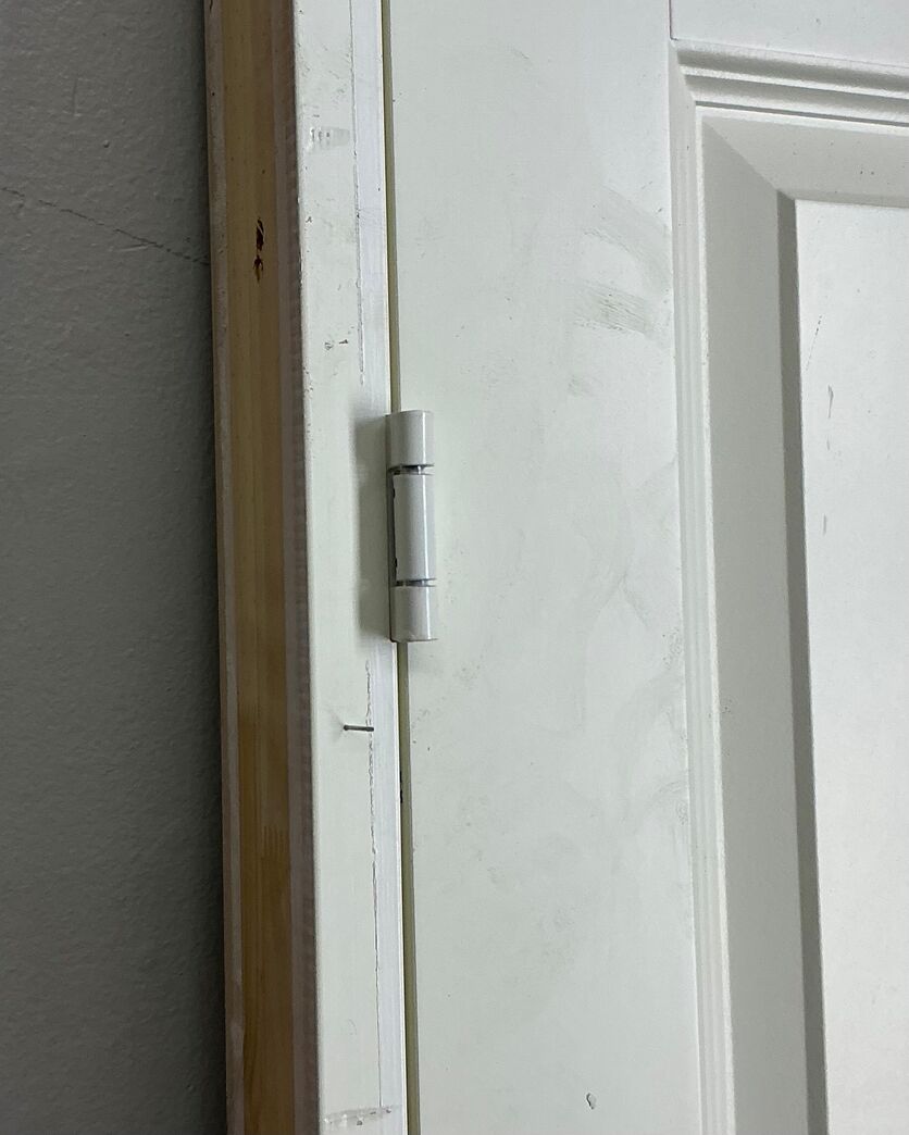 Fyldningsdør med karm