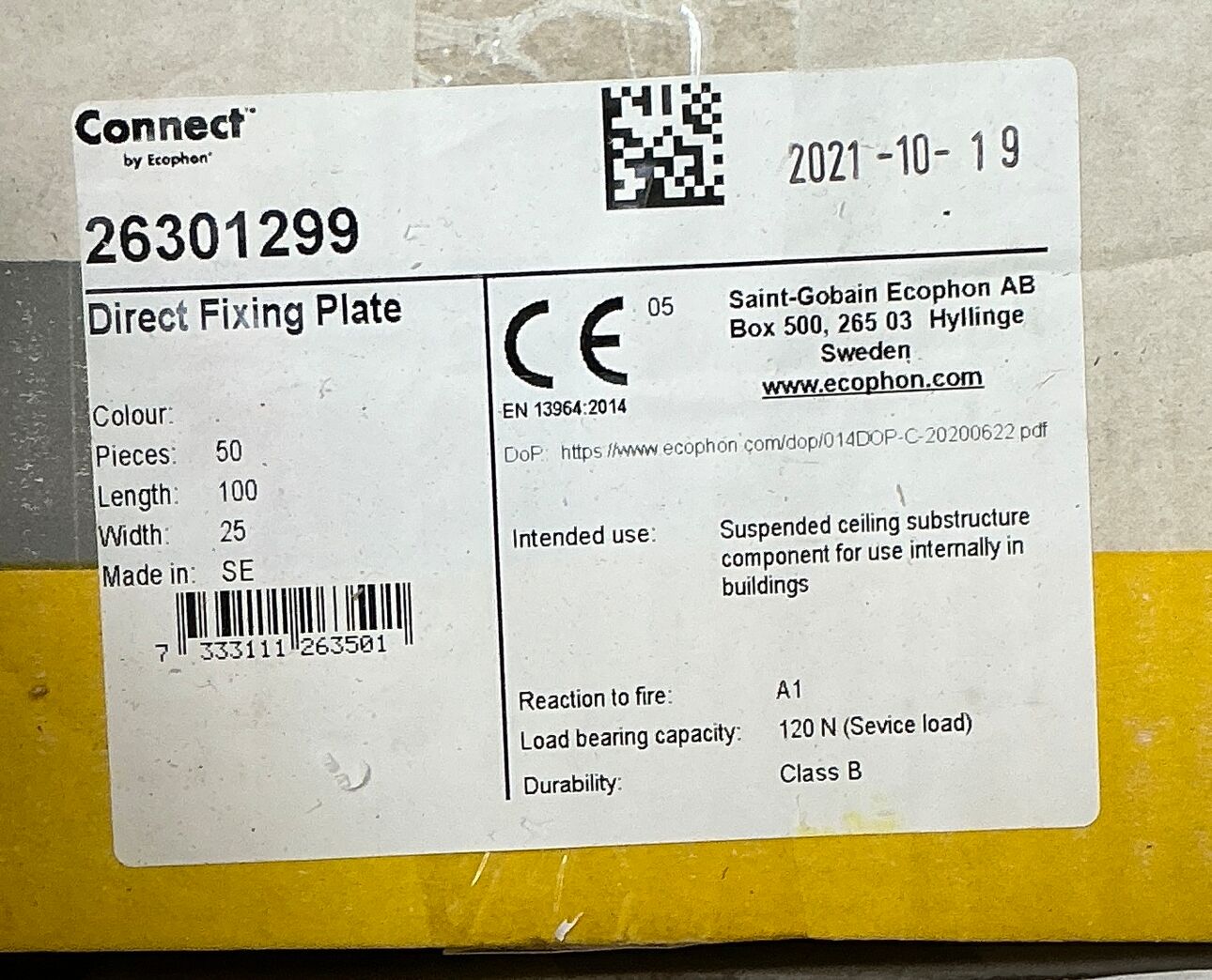 Div. tilbehør til Connect loftsystem