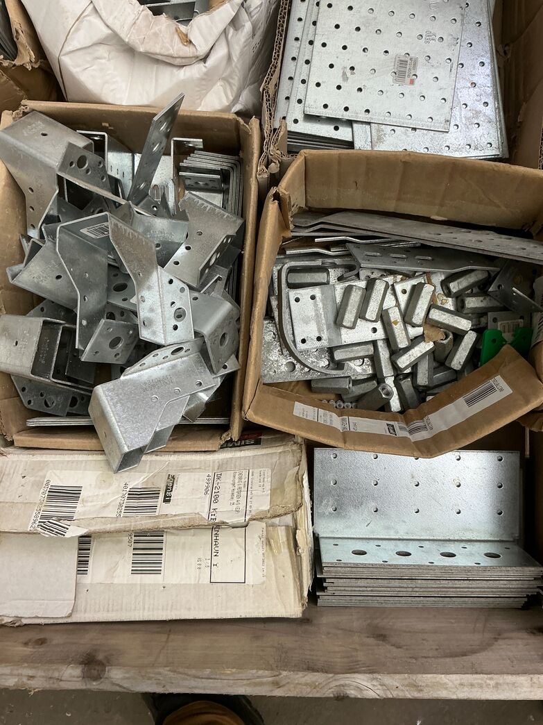 Samlet parti - Vinkler og Plader