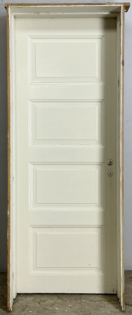 Fyldningsdør med karm