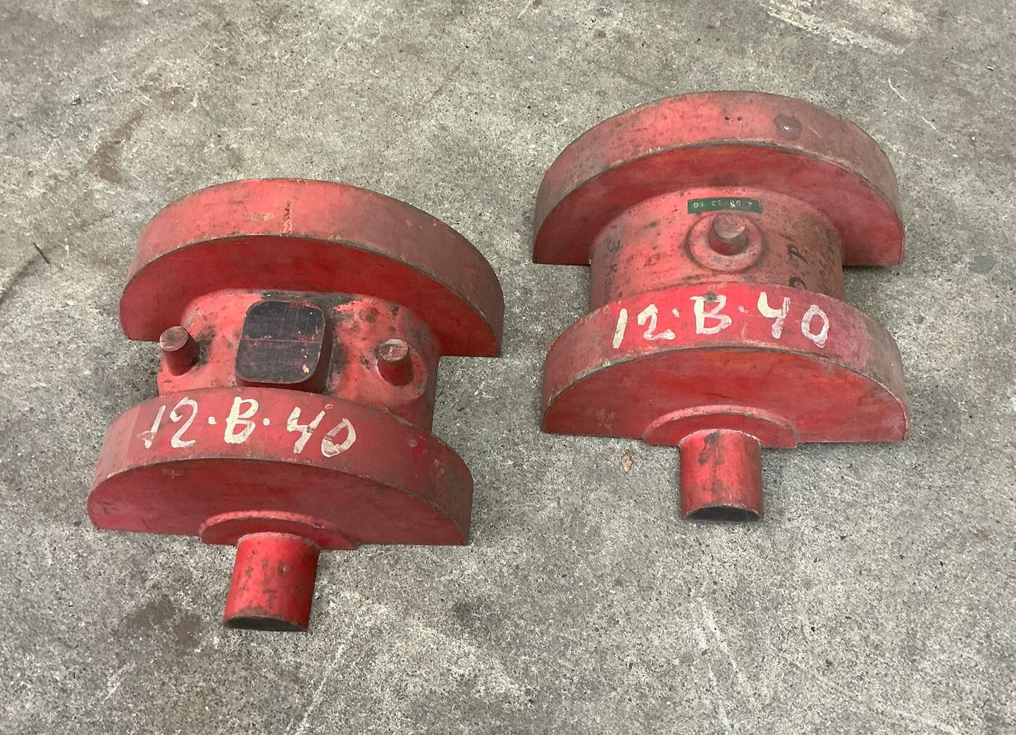 Støbeform sæt fra Holbæk Jernstøberi