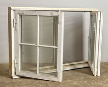 Bøjsø vindue med koblede rammer